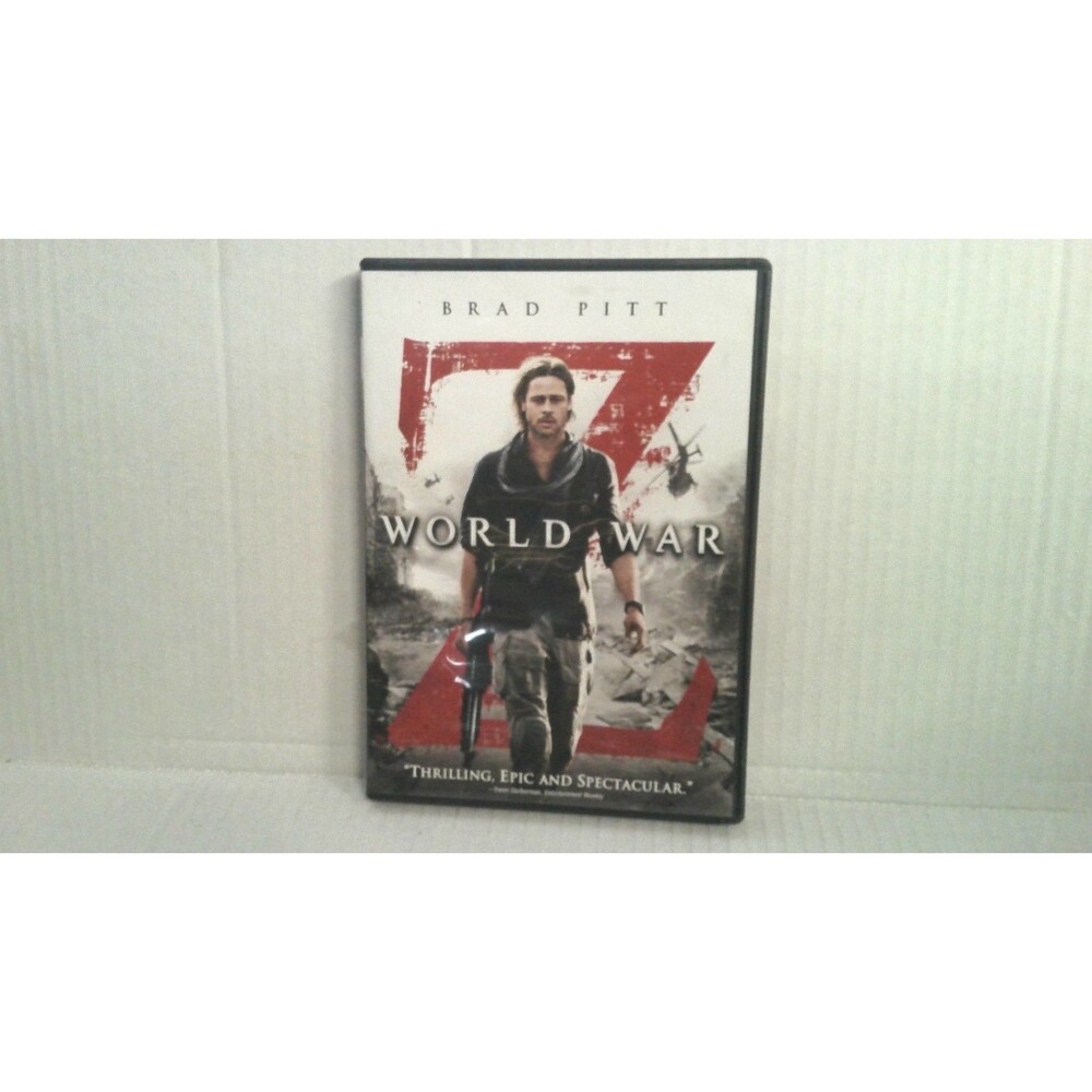 World War Z DVD 2013 Paramount Pictures Brad Pitt Zombie Genre